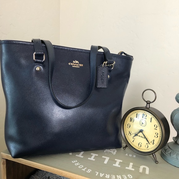 Coach Handbags - Coach Tote in Navy